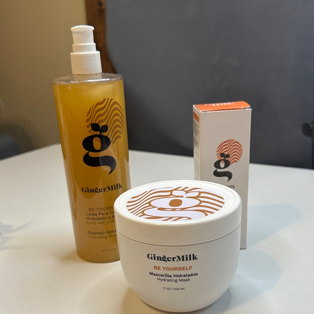 GingerMilk Hair Care Set